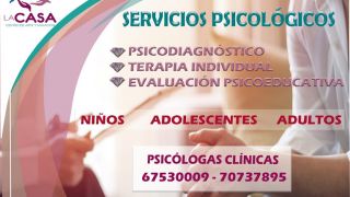 psicologos infantiles cochabamba LA CASA arte y sanacion integral