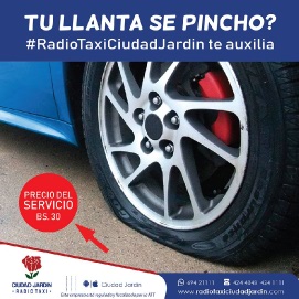 chofer privado cochabamba Radio Taxi Ciudad Jardin
